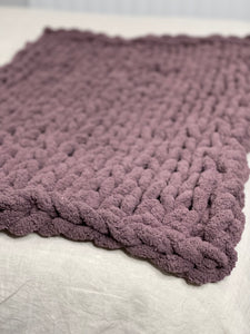 Vintage Lavender Lap Blanket