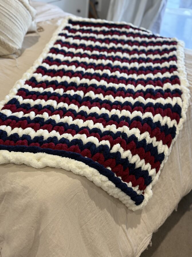 Vintage Avalanche Blanket