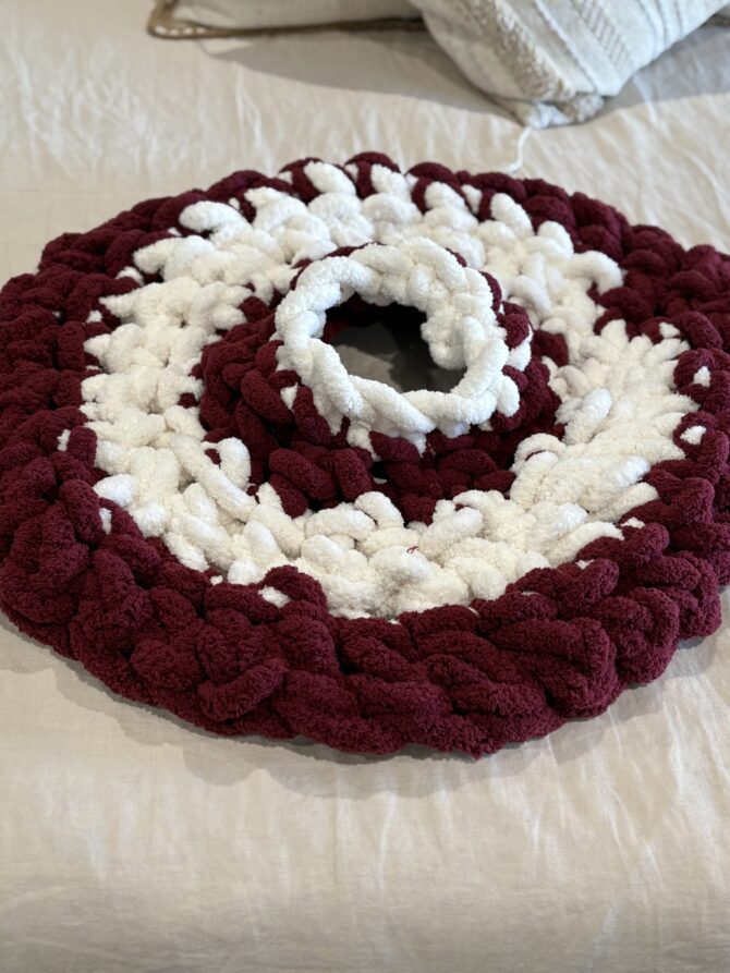 Olden Days Christmas Tree Skirt