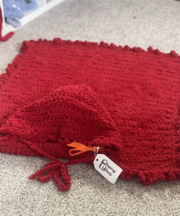 Little Red Hooded Blanket