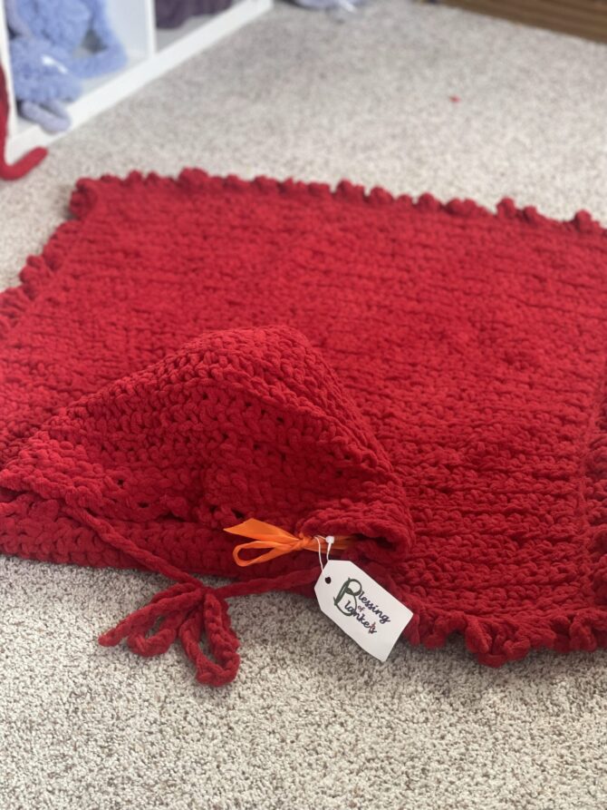 Little Red Hooded Blanket