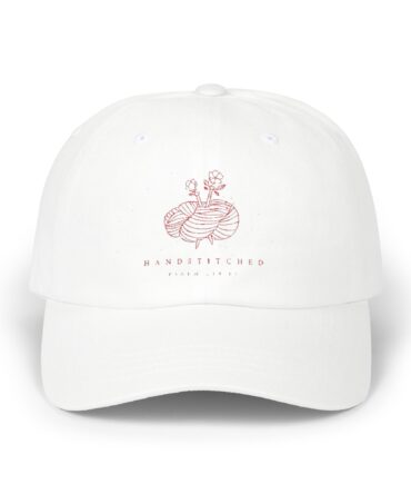 Pink - Handstitched - Classic Dad Cap