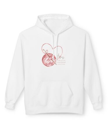 St. Angela - Crochet Hook - Unisex Midweight Softstyle Fleece Hoodie