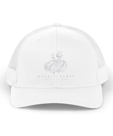 Hand Stitched Snapback Trucker Cap